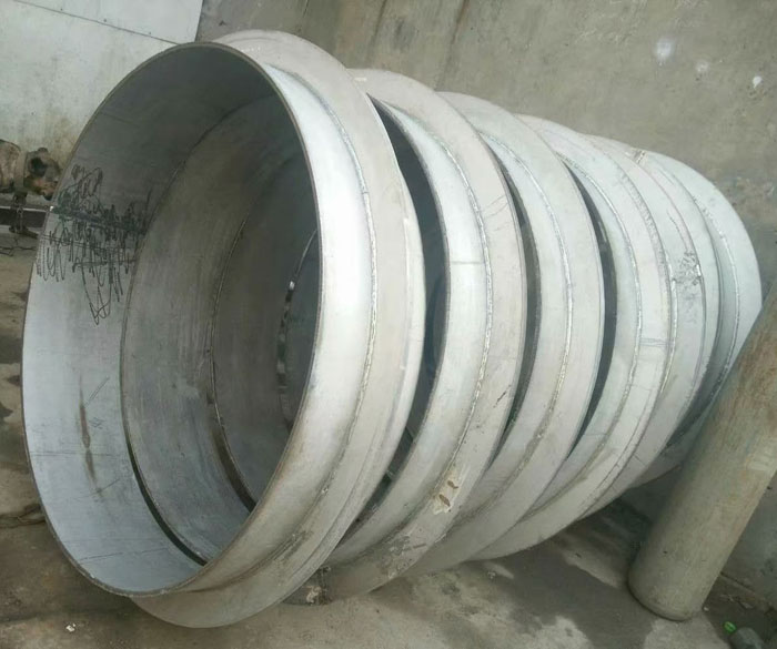 天镇县刚性防水套管生产现场